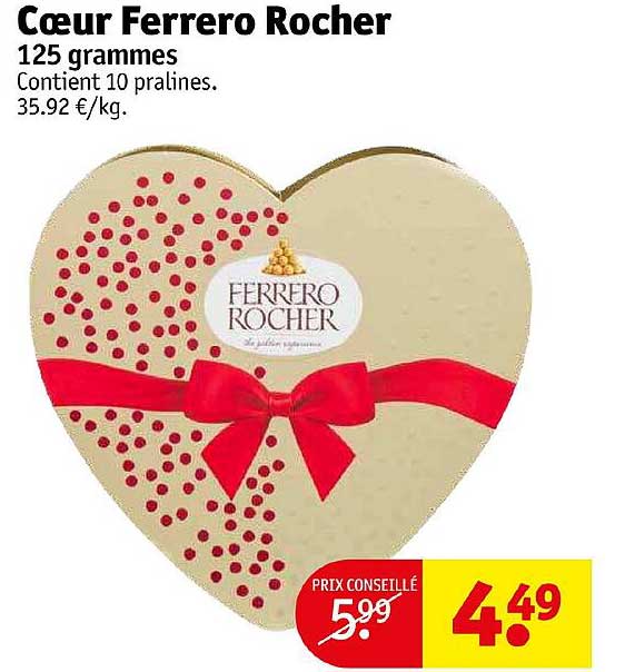 Cœur Ferrero Rocher