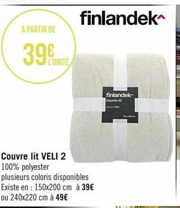 couvre lit veli 2 finlandek