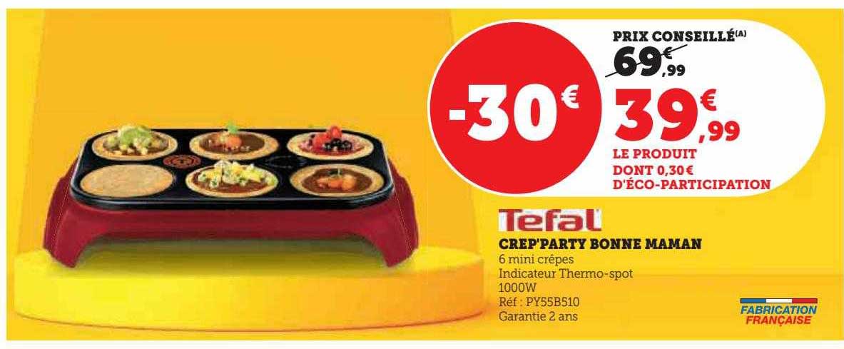 crep'party bonne maman tefal