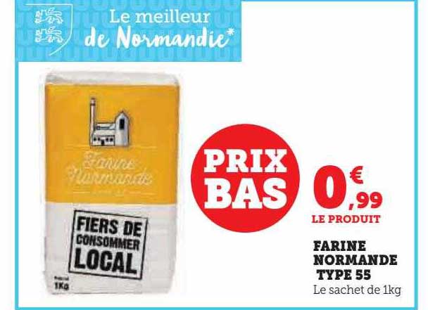 farine normandie type 55