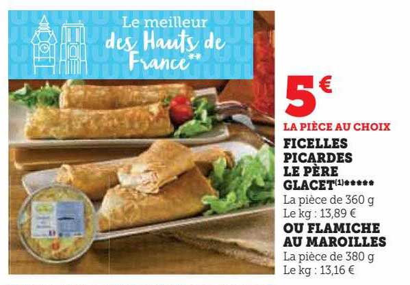 ficelles picardes le père glacet ou flamiche au maroilles