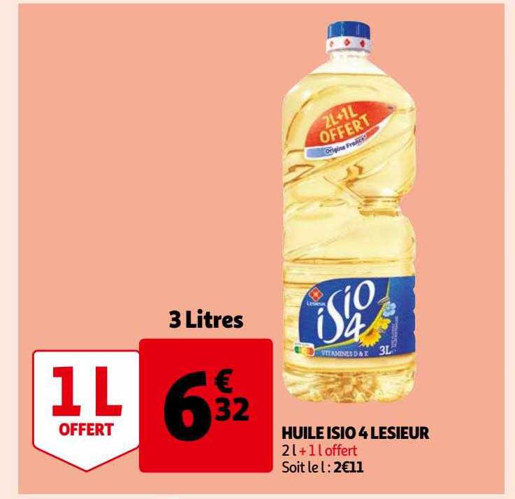 huile isio 4 lesieur
