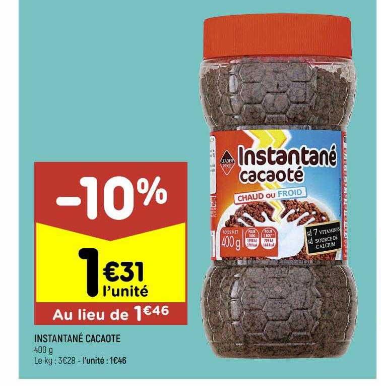 Instantané Cacaoté