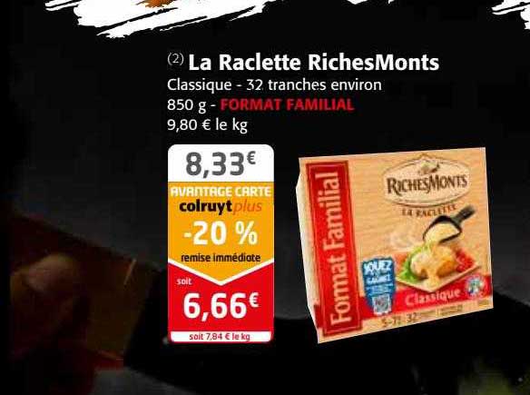 la raclette riches monts