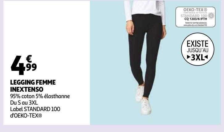 Legging Femme Inextenso