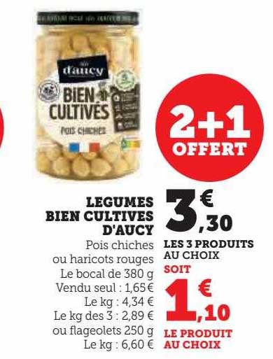 légumes bien cultivés d'aucy