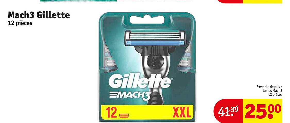 mach3 gillette