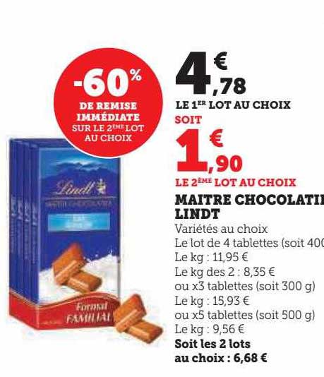 maître chocolatier lindt