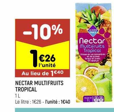 Nectar Multifruits Tropical