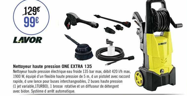 Nettoyeur Haute Pression One Extra 135 Lavor
