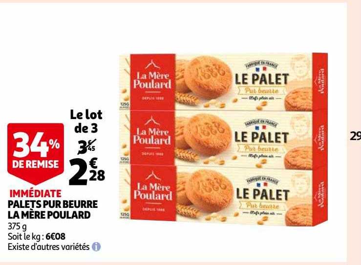 palets pur beurre la mère poulard