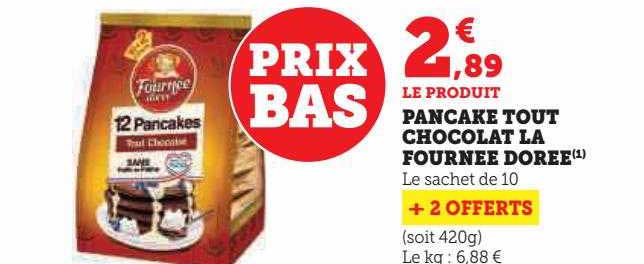 pancake tout chocolat la fournée dorée