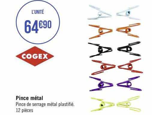 Pince Métal Cogex