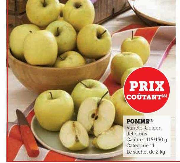 pomme golden delicious