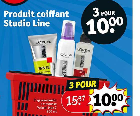 Produit Coiffant Studio Line