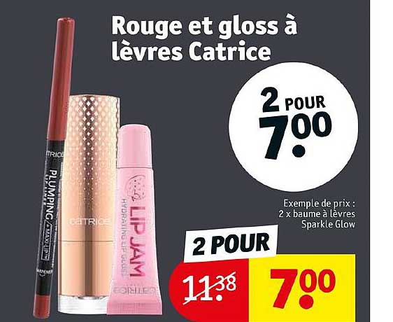 Rouge Et Gloss à Lèvres Catrice