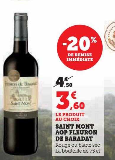 saint mont aop fleuron de baradat