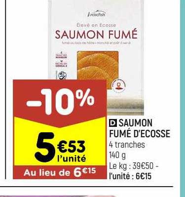 saumon fumé d'écosse