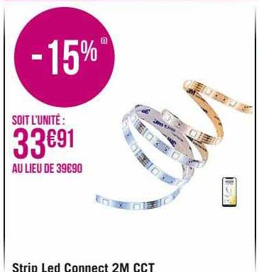 strip led connect 2m cct