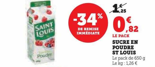 Sucre En Poudre St Louis