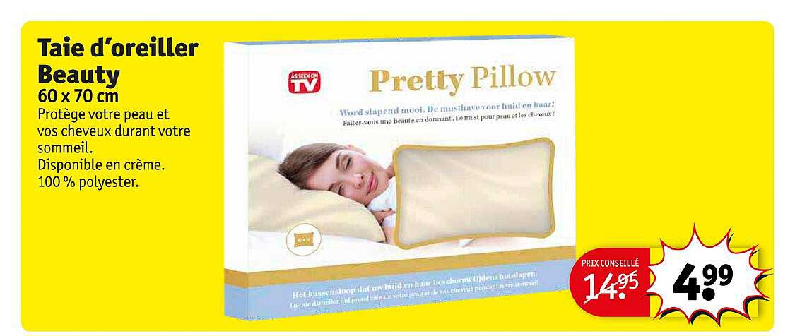 taie d'oreiller beauty