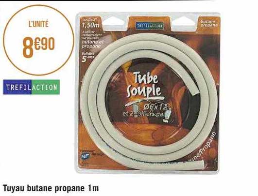 tuyau butane propane 1 m