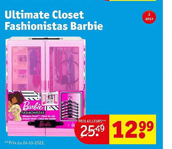 Ultimate Closet Fashionistas Barbie