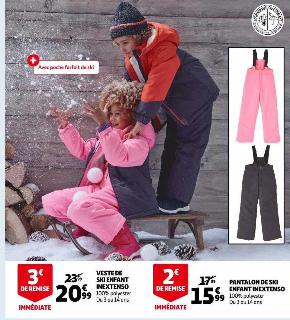 veste de ski enfant inextenso , pantalon de ski enfant inextenso