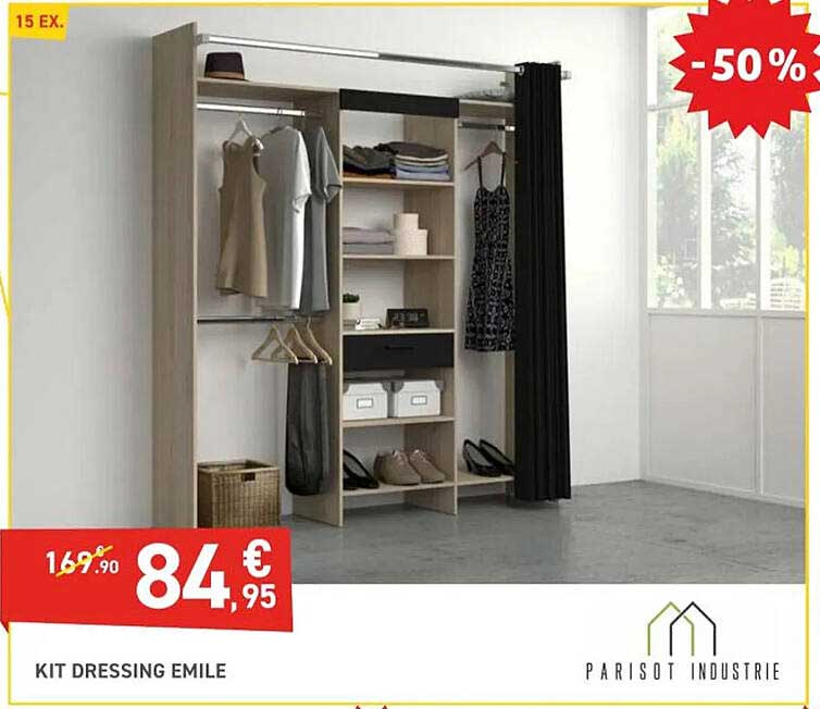 kit dressing émile parisot industrie