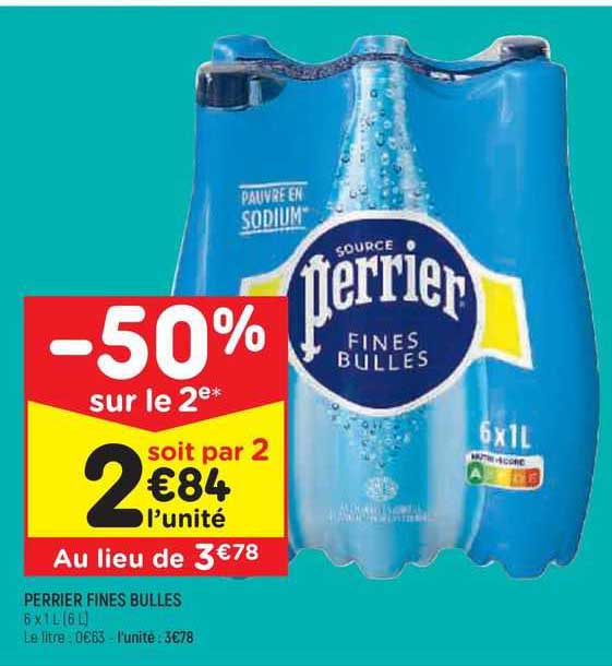 Perrier Fines Bulles