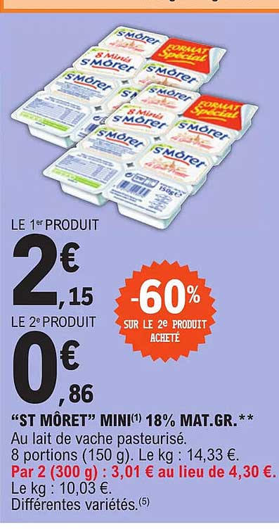 "st môret" mini 18% mat. gr.