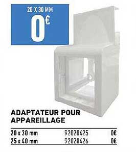 adaptateur pour appareillage