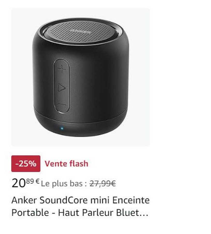 anker soundcore mini enceinte portable - haut parleur bluet
