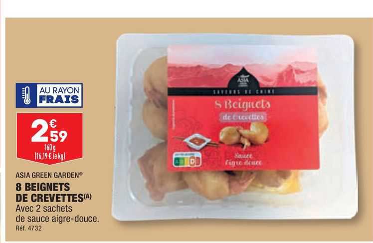 Asia Green Garden 8 Deignets De Crevettes