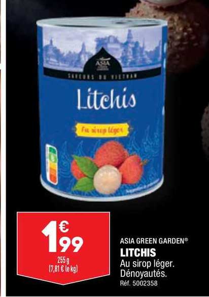 asia green garden litchis