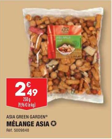 asia green garden mélange asia