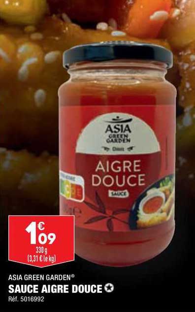 asia green garden sauce aigre douce