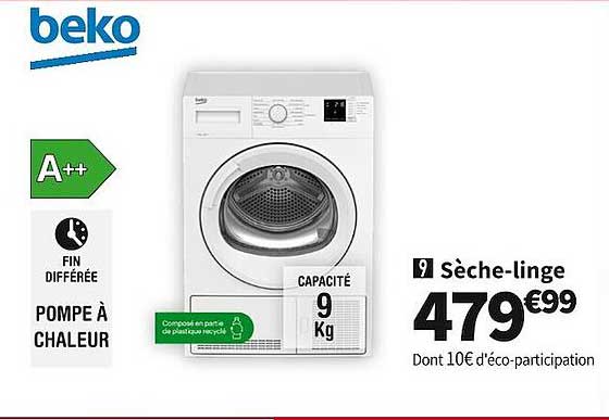 beko sèche-linge