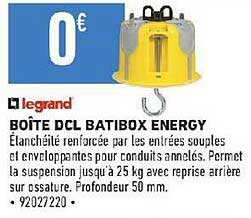 boîte dcl batibox energy legrand