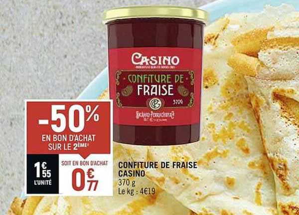 Confiture De Fraise Casino