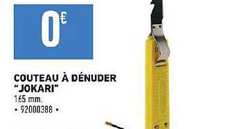 couteau à dénuder "jokari"