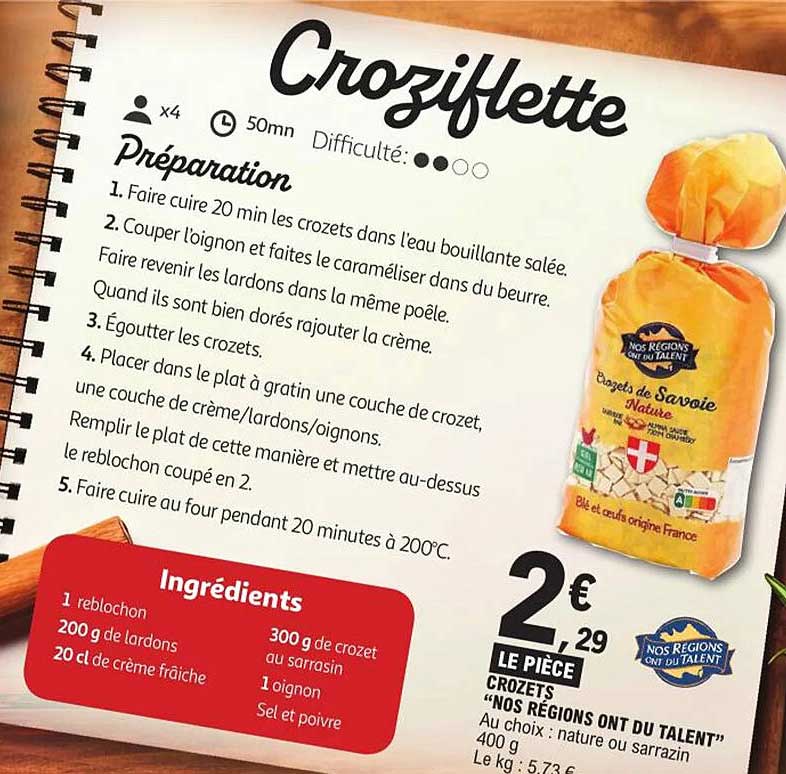 crozets "nos régions ont du talent"