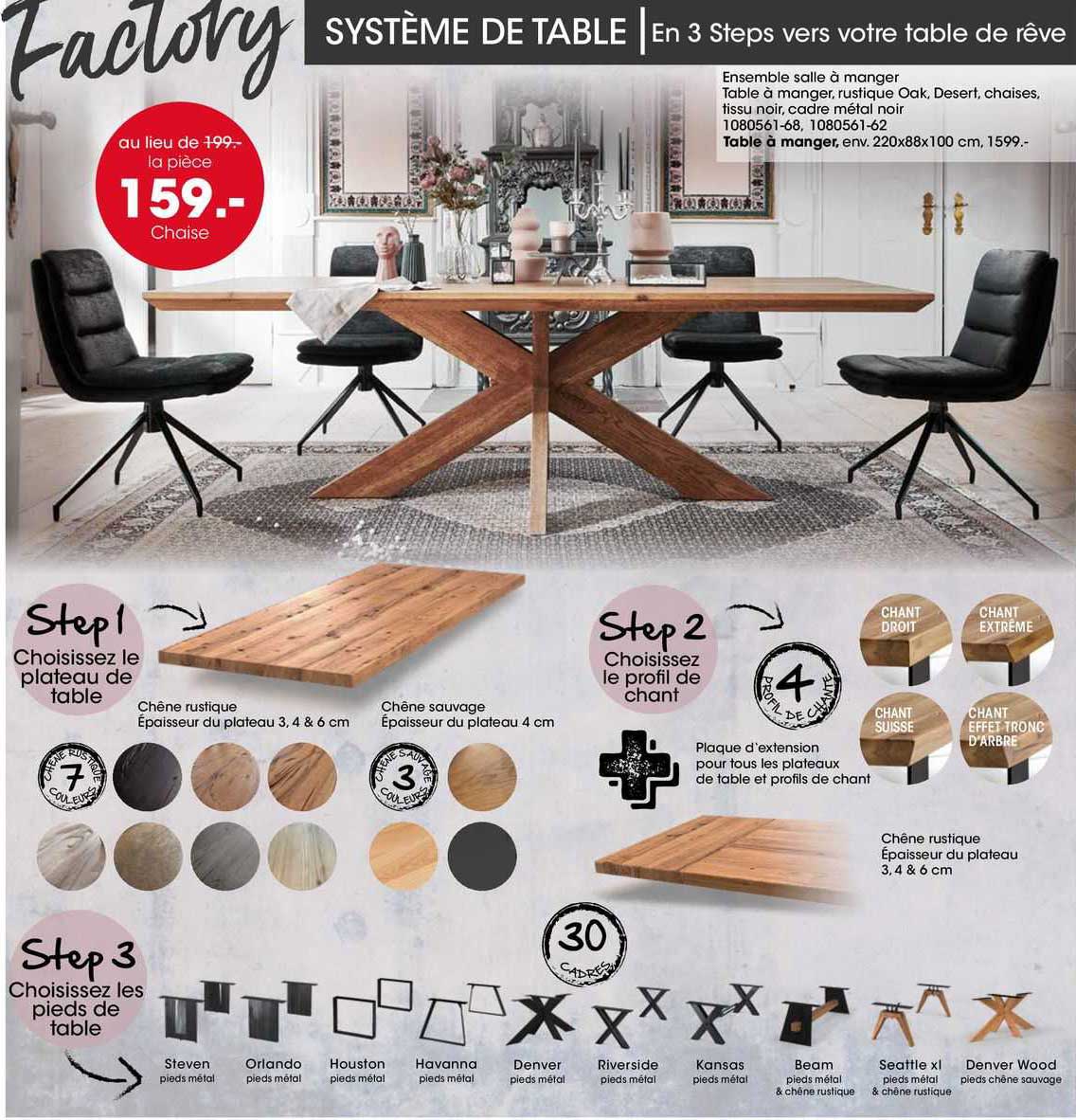 ensemble salle à manger, chaise