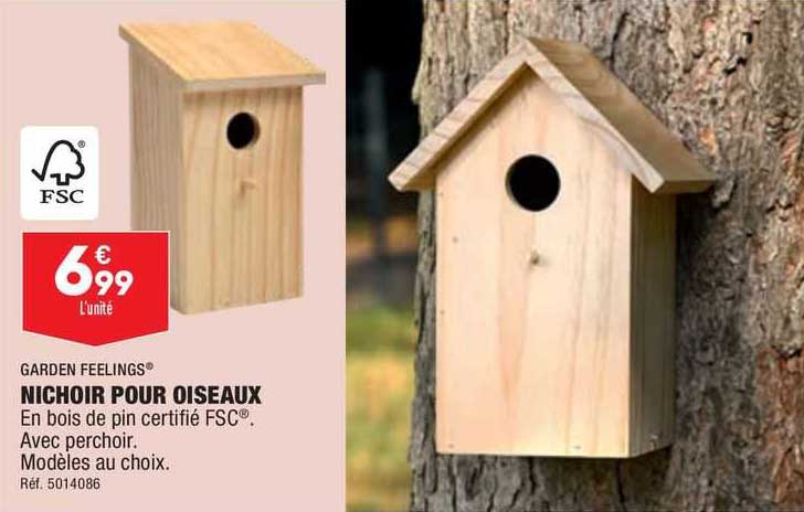 garden feelings nichoir pour oiseaux