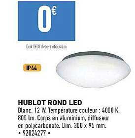 Hublot Rond Led