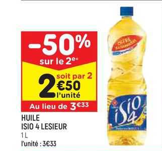 huile isio 4 lesieur