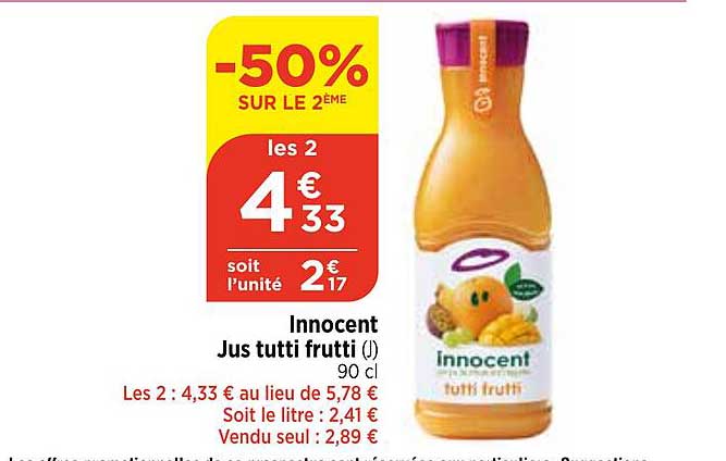 innocent jus tutti frutti