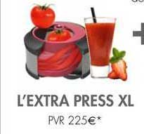l'extra press xl
