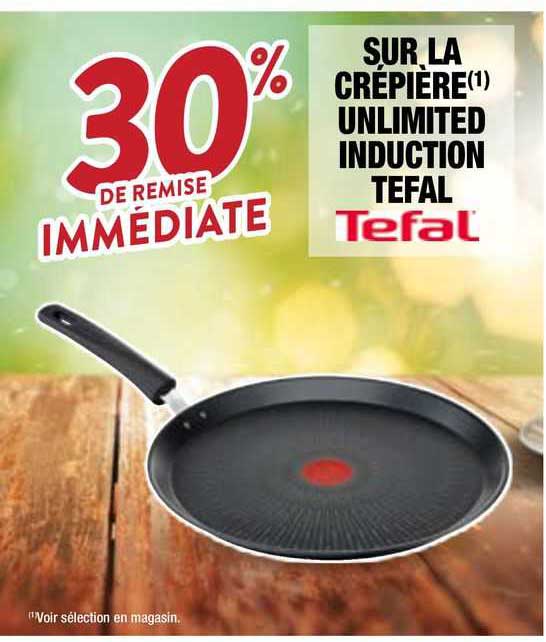 La Crêpière Unlimited Induction Tefal