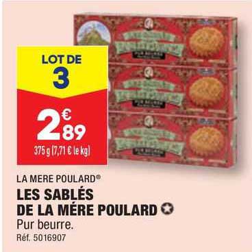 la mere poulard les sablés de la mére poulard